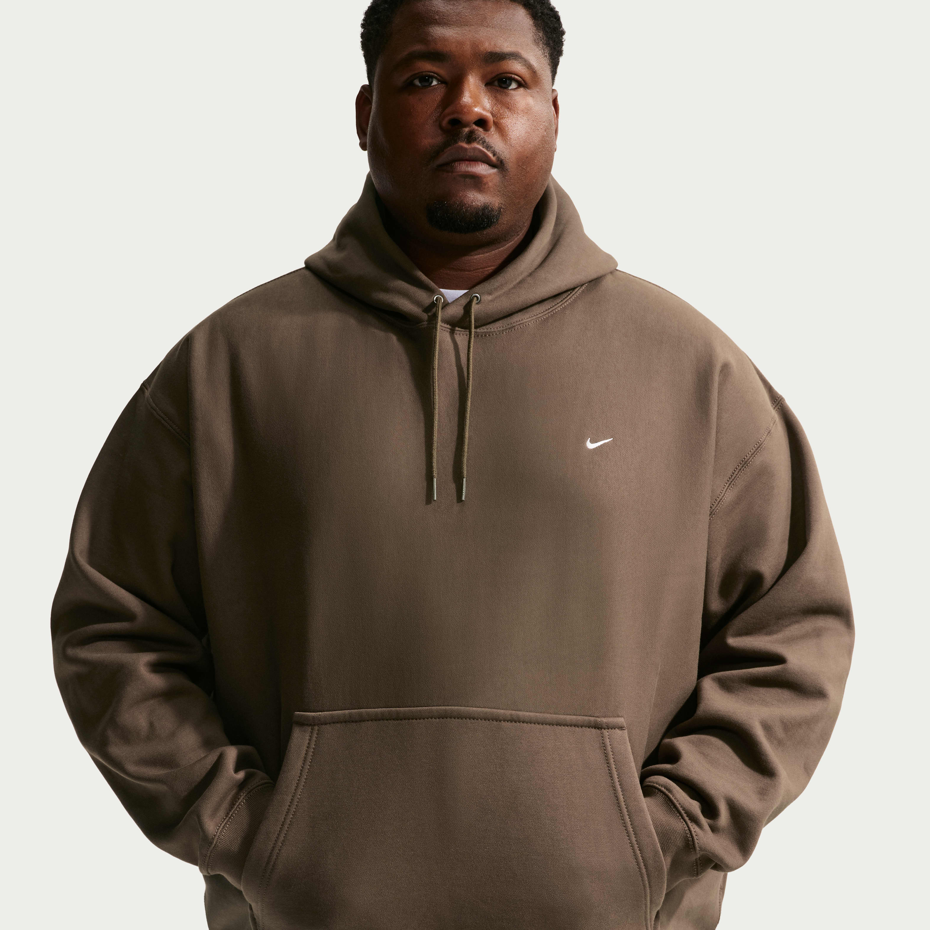 Nike Solo Swoosh Men's French Terry Pullover Hoodie. Nike.com